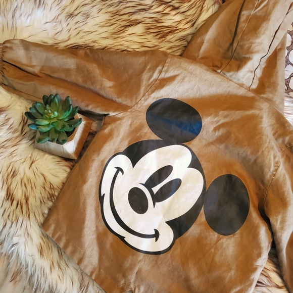 Other - Mickey 18-24 Size 80 Month Tan Jacket Hood Zipper